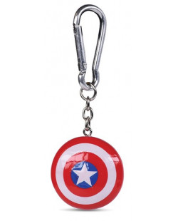 Porte-clés Captain America Bouclier 3D