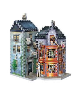 Puzzle 3D Harry Potter Boutiques Weasley et Daily Prophet 285 Pièces