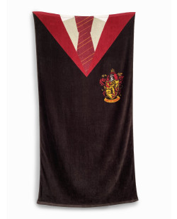 Serviette de bain Harry Potter Uniforme Gryffondor
