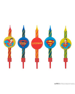 Set 10 bougies Superman