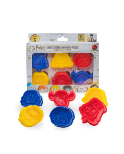 Set 6 emporte-pièces cookie Harry Potter