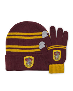 Set bonnet et gants enfant Gryffondor Harry Potter