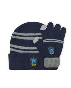 Set bonnet et gants enfant Serdaigle Harry Potter