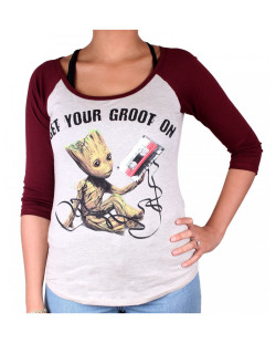 T-Shirt Groot Audiotape femme