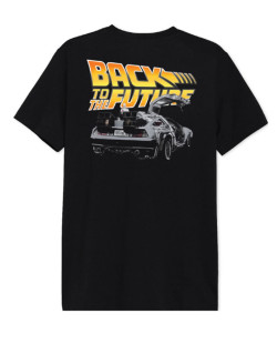 T-Shirt Retour vers le futur Delorean dos