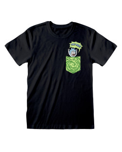 T-shirt Rick et Morty Tiny Rick Pocket