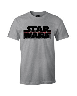 T-shirt Star Wars gris Code Barre