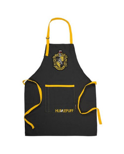 Tablier Poufsouffle Harry Potter noir et jaune