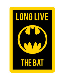 Tapis Batman Long live the Bat