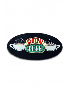 Tapis Friends logo Central Perk ovale