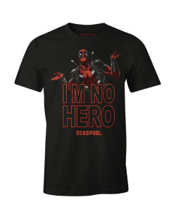 Tee-Shirt Deadpool I'm no hero