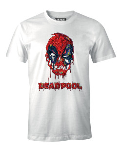 Tee-Shirt Deadpool Slim Head Marvel