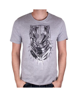 Tee-Shirt Face Black Panther