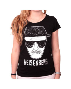 Tee-Shirt Femme Noir Heisenberg Breaking Bad