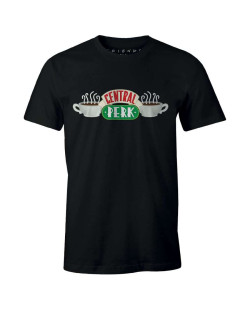 Tee-Shirt Friends Central Perk noir