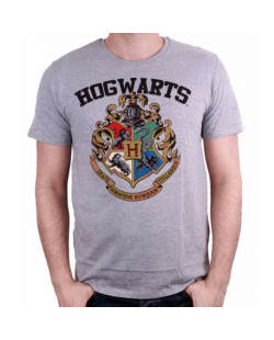 Tee-Shirt Gris Poudlard Harry Potter