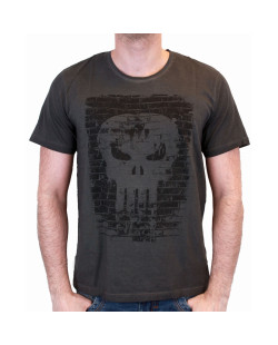 Tee-Shirt Gris Splashwall Punisher