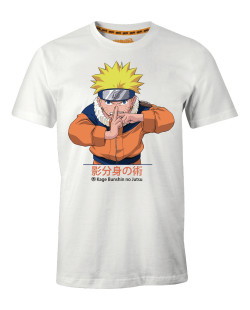 Tee-Shirt Naruto blanc multiclonage