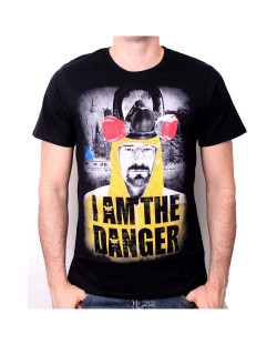 Tee-Shirt Noir I Am The Danger Breaking Bad