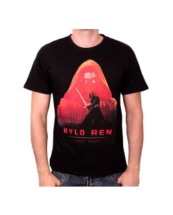 Tee-Shirt Noir Kylo Poster Star Wars