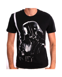 Tee-Shirt Noir Silver Dark Vador Star Wars