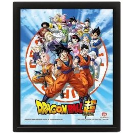 Cadre Dragon Ball Super Goku & the Z fighters 3D