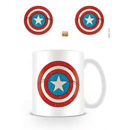 Mug Blanc Shield Captain America