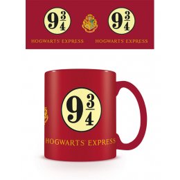 Mug rouge 9 3/4 Hogwarts Express Harry Potter