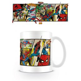Mug Spiderman Marvel comics panels