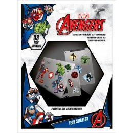 Pack de 33 tech stickers Avengers Marvel