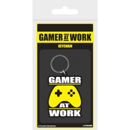 Porte-clés Gamer at work Geek