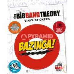 Pack de 5 Stickers Big Bang Theory 