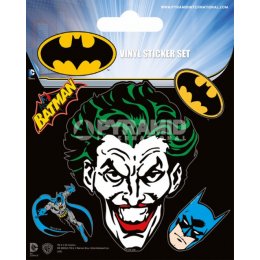 Pack de 5 Stickers Batman
