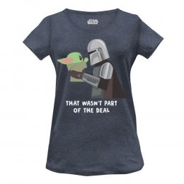 T-shirt Femme Star Wars The Mandalorian - THAT WASN'T PART OF THE DEAL