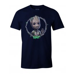 T-Shirt I am Groot Wood MARVEL
