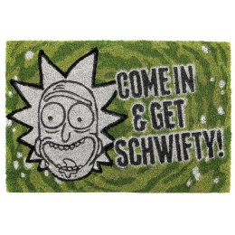 Tapis Paillasson Rick et Morty Come in & get schwifty