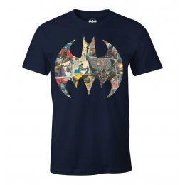 Tee Shirt Batman Logo Comics 80th
