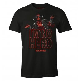 Tee-Shirt Deadpool I'm no hero