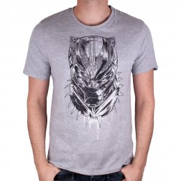 Tee-Shirt Face Black Panther