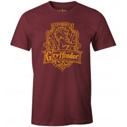Tee-Shirt Harry Potter Gryffondor homme bordeaux