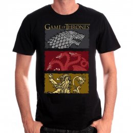 Tee-Shirt Houses of the King Game of Thrones