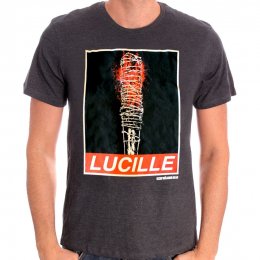 Tee-Shirt Lucille Obey Rules The Walking Dead