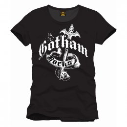Tee-Shirt Noir Gotham Rock Batman