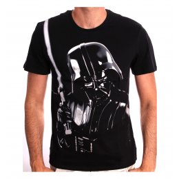 Tee-Shirt Noir Silver Dark Vador Star Wars