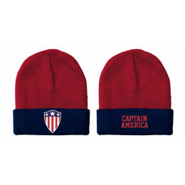 Bonnet Rouge Retro Shield Captain America