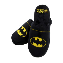 Chaussons Adulte Noirs Logo Batman