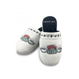 Chaussons Friends Central Perk blanches