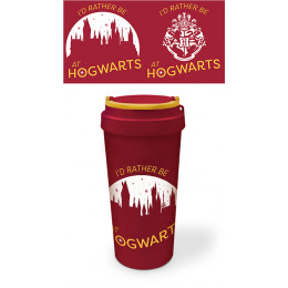 Mug de Voyage Harry Potter I'd rather be at hogwarts