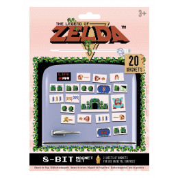 Pack de 20 aimants magnets Zelda Nintendo