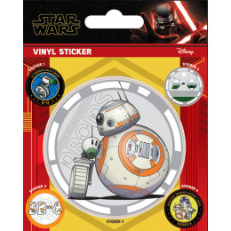 Pack de 5 Stickers Droids Star Wars